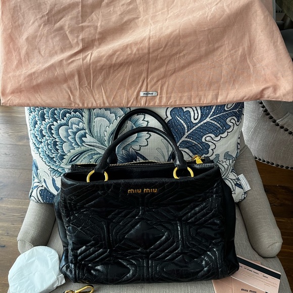 Miu Miu Vitello shine Trapu Cibria - Picture 10 of 14